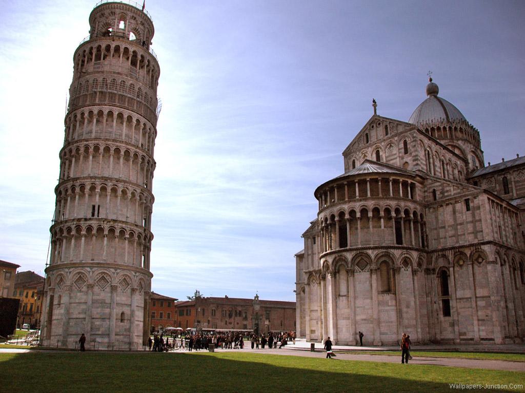 The Leaning Tower Of Pisa Italian Torre Pendente Di Or Simply