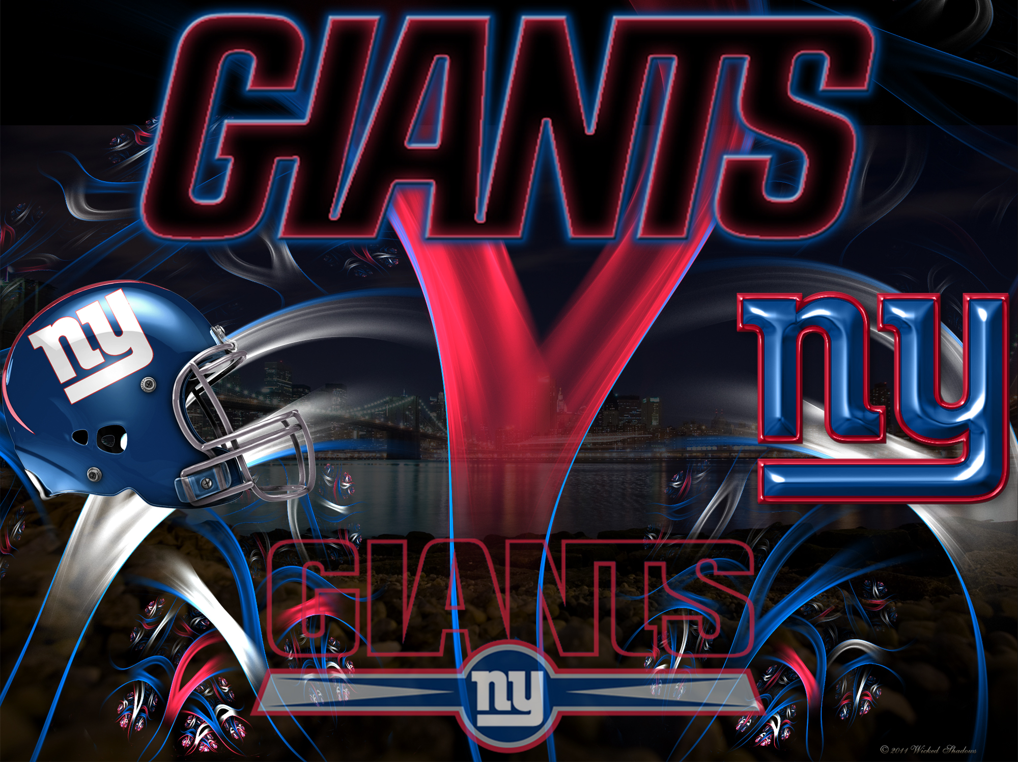 New York Giants Wicked Wallpaper