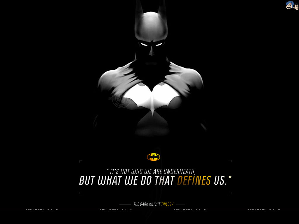 Motivational Quotes Wallpaper Batman HD Desktop