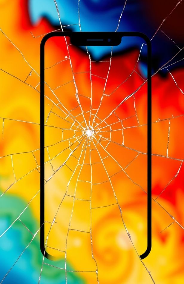 Wallpaper Cracked Screen