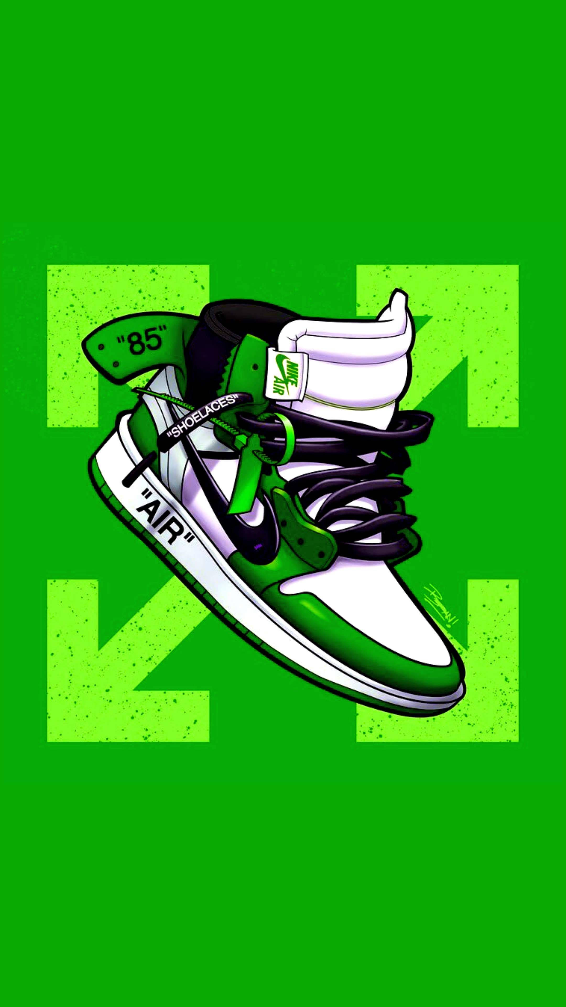 Off White Logo Nike Air Wallpaper