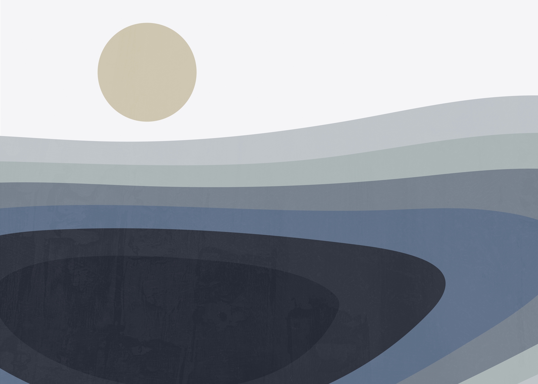 Abstract Landscape Wallpaper