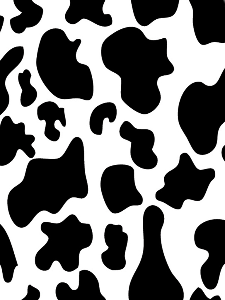 Cow Print Wallpaper Border Printbrown Pattern