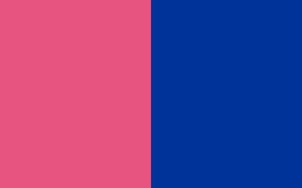Resolution Dark Pink And Powder Blue Solid Two Color