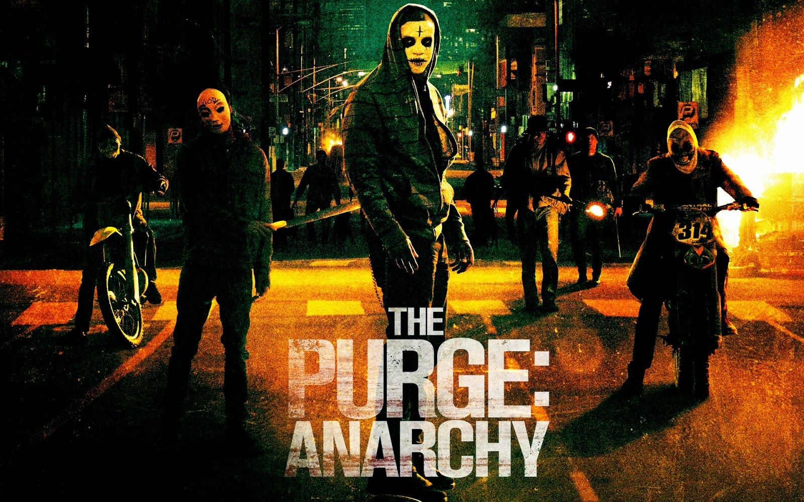 The Purge Anarchy official movie wallpaper HiresMOVIEWALLcom