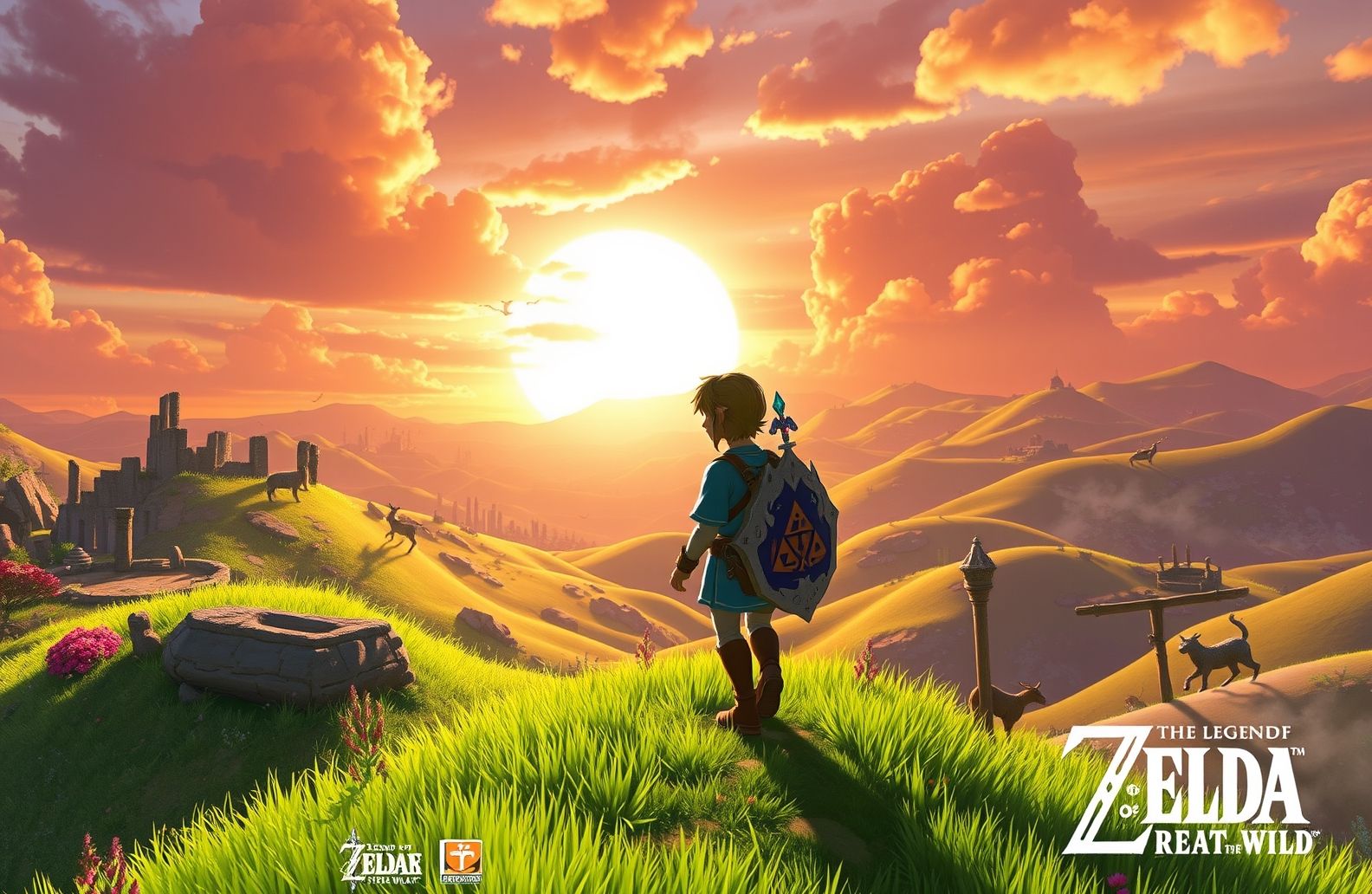 The Legend Of Zelda Breath Wild Hd Wallpaper