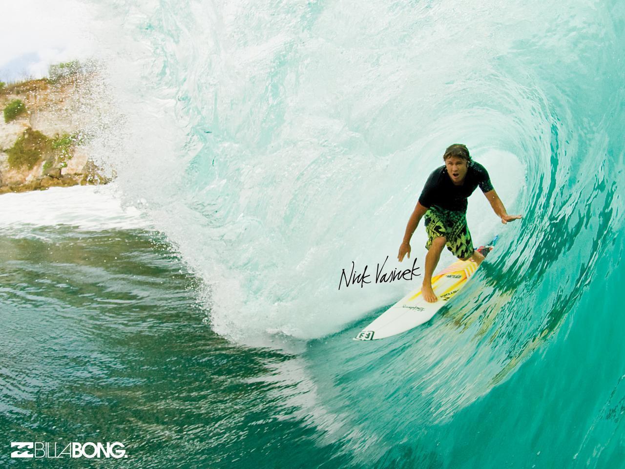 Billabong Surfing Wallpaper