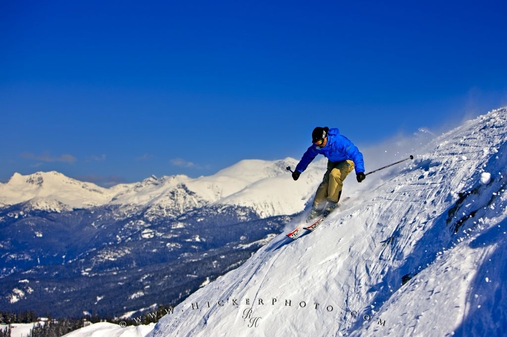 Extreme Winter Skiing Mountain Picture Photo Information