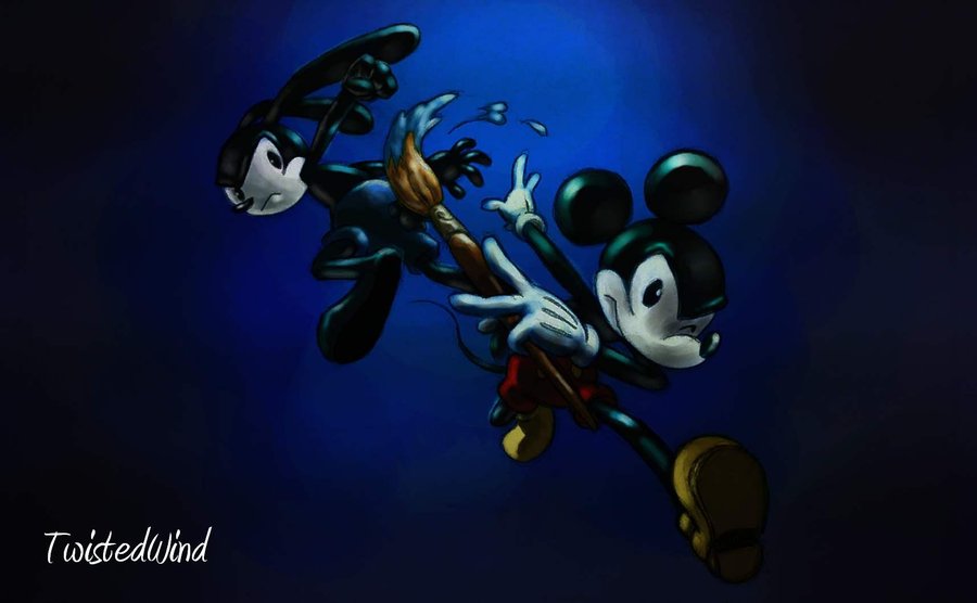 Find more Epic Mickey wallpaper by twisted wind. 