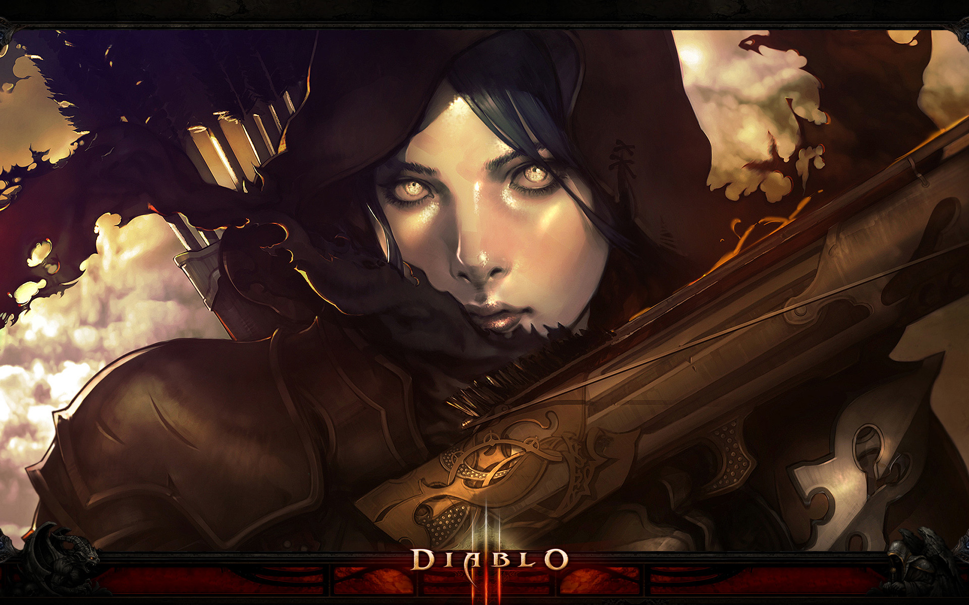 Diablo Demon Hunter Wallpaper