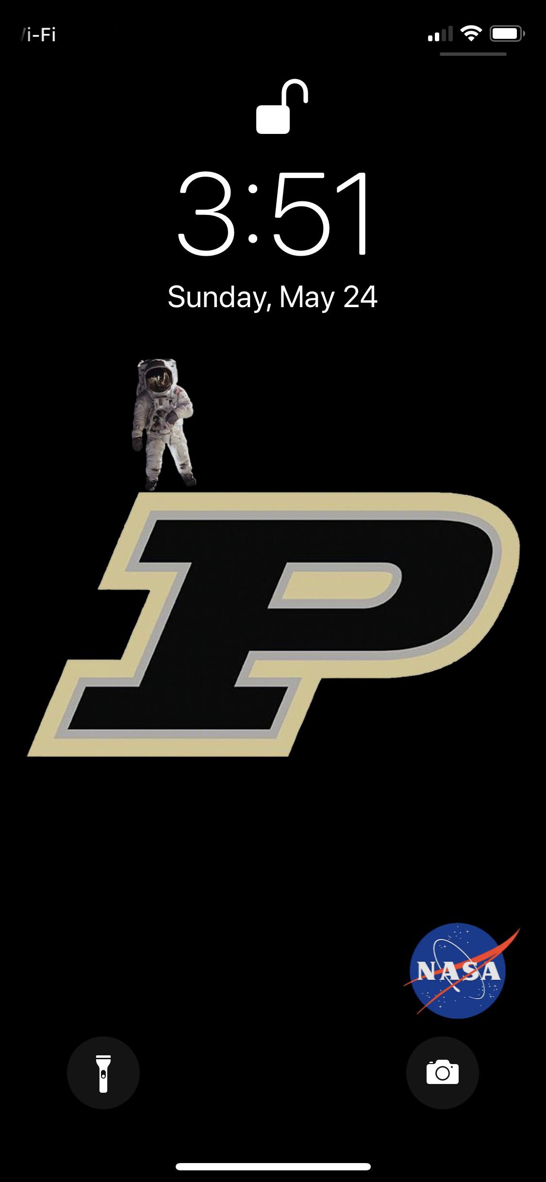 Absolutely In Love With My New Purdue Nasa Wallpaper