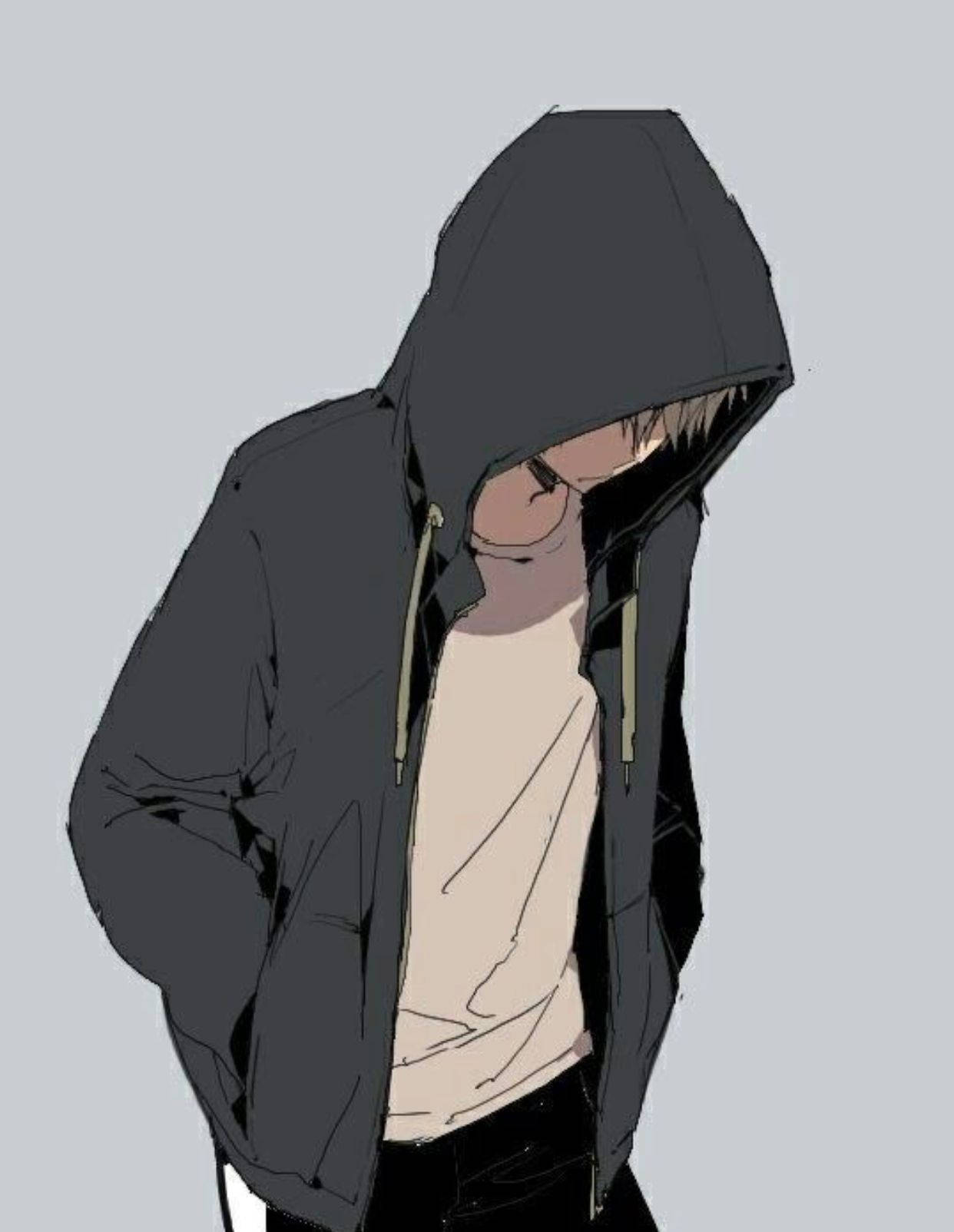 Anime Boy Sad Aesthetic Wallpaper