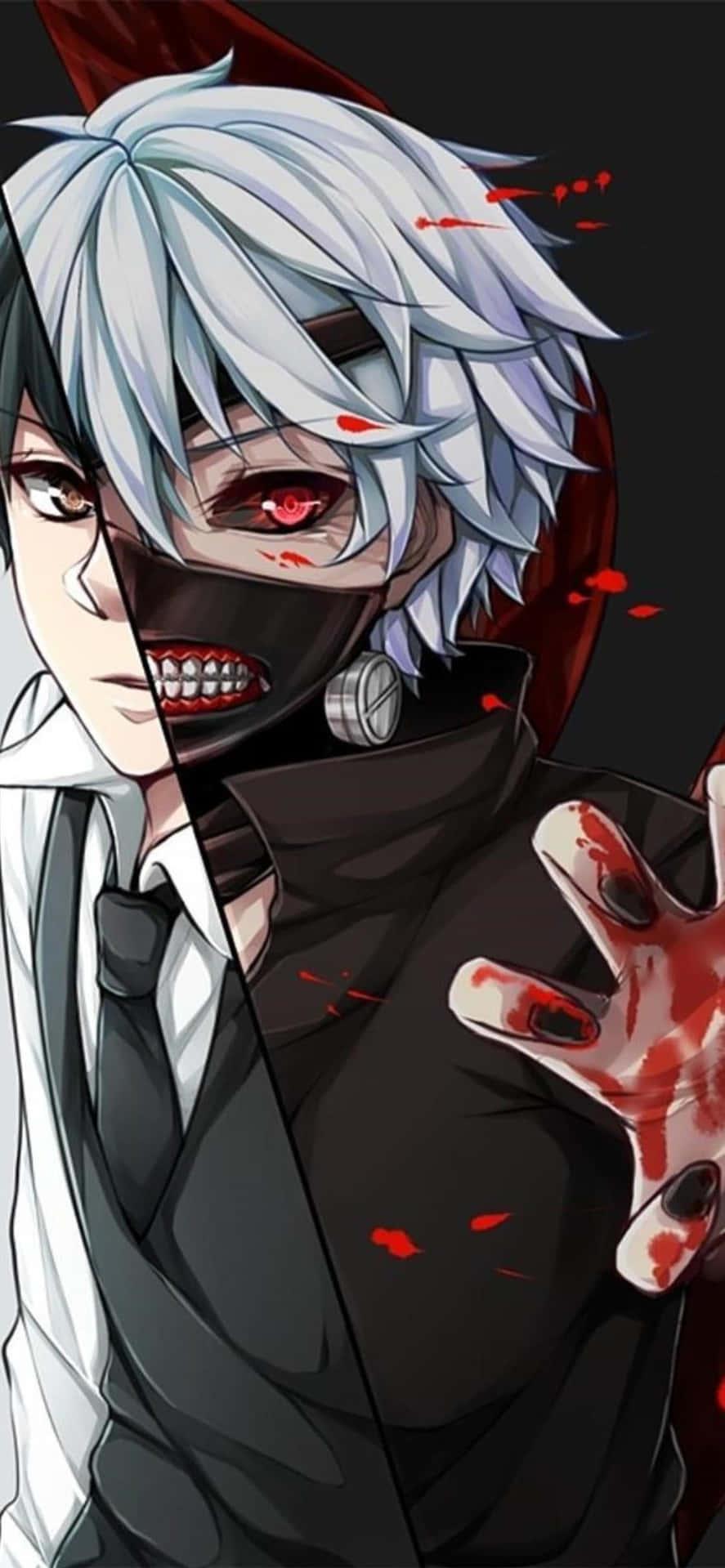 Don T Be Scared It S Just A Horror Anime Boy Wallpaper