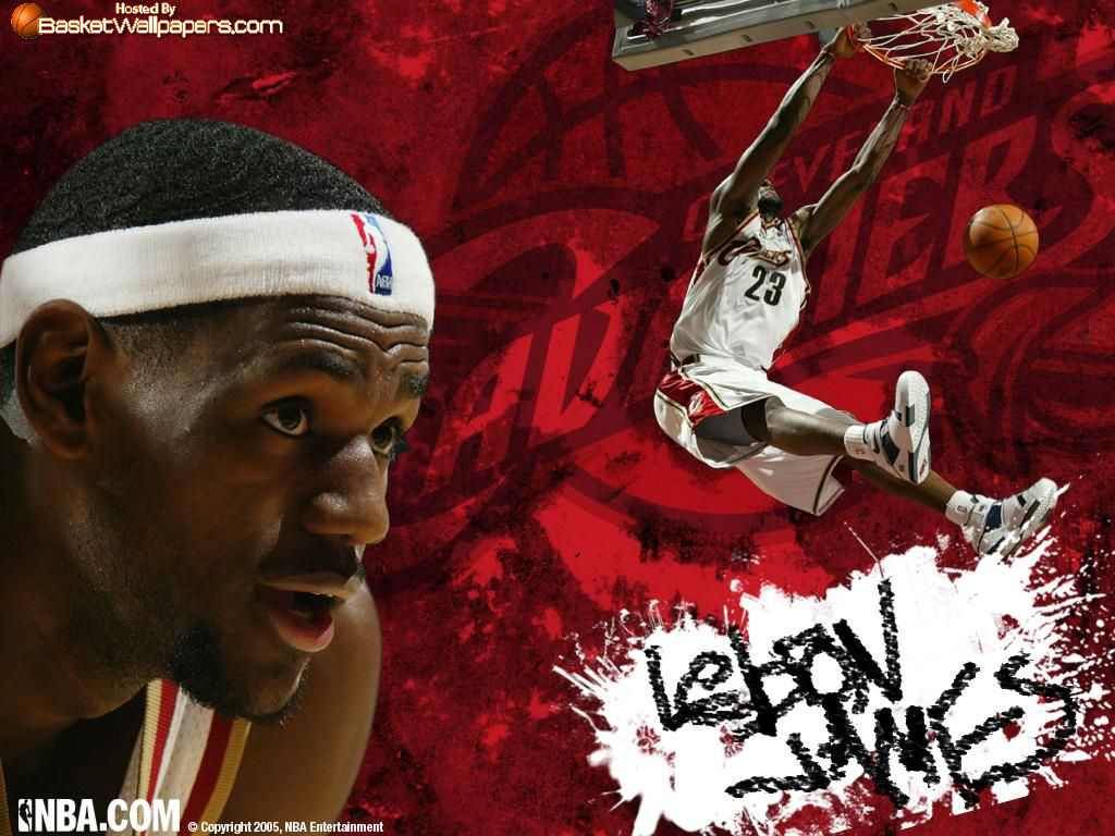 Cavaliers Image Cleveland Lebron James Dunk Wallpaper