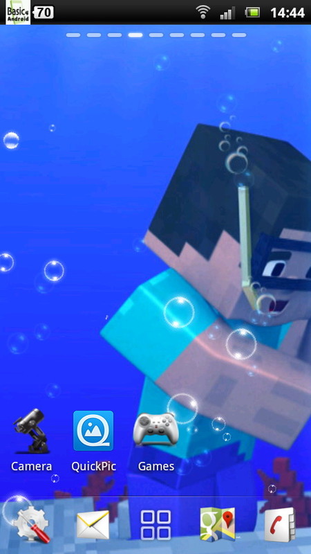 Minecraft Live Wallpaper Android