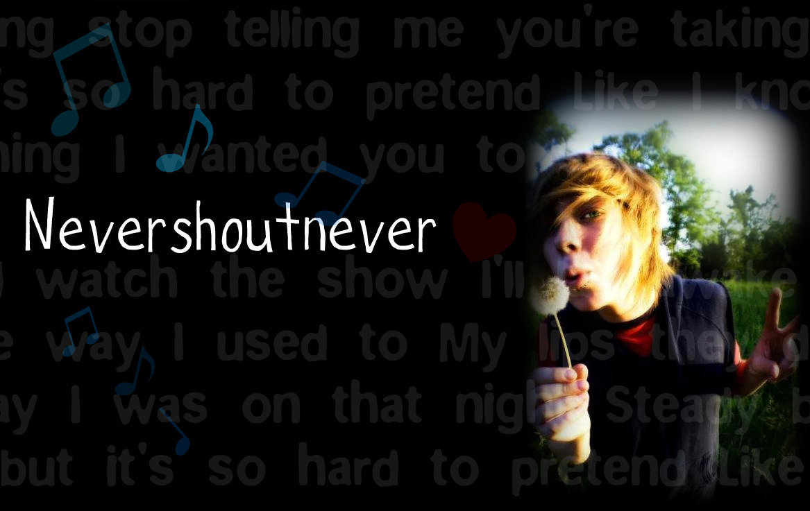 Nevershoutnever Background by camiemikarin on