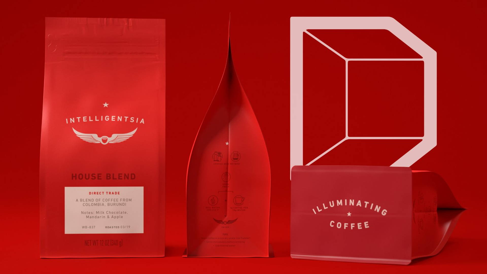 How Pearlfisher Future Proofed Intelligentsia Dieline Design