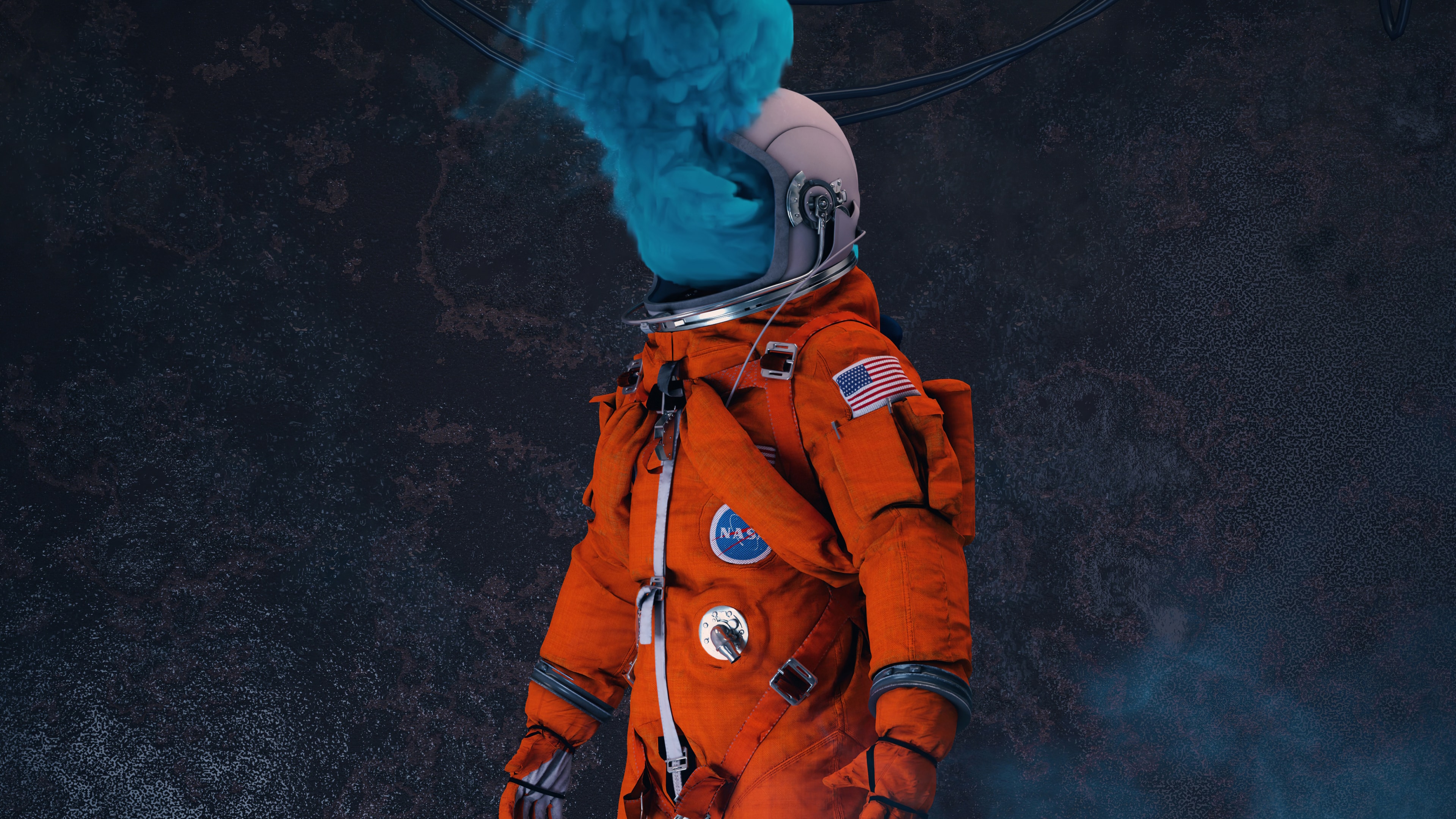 Astronaut Aesthetic Wallpaper 4k For Desktop Laptop Pc