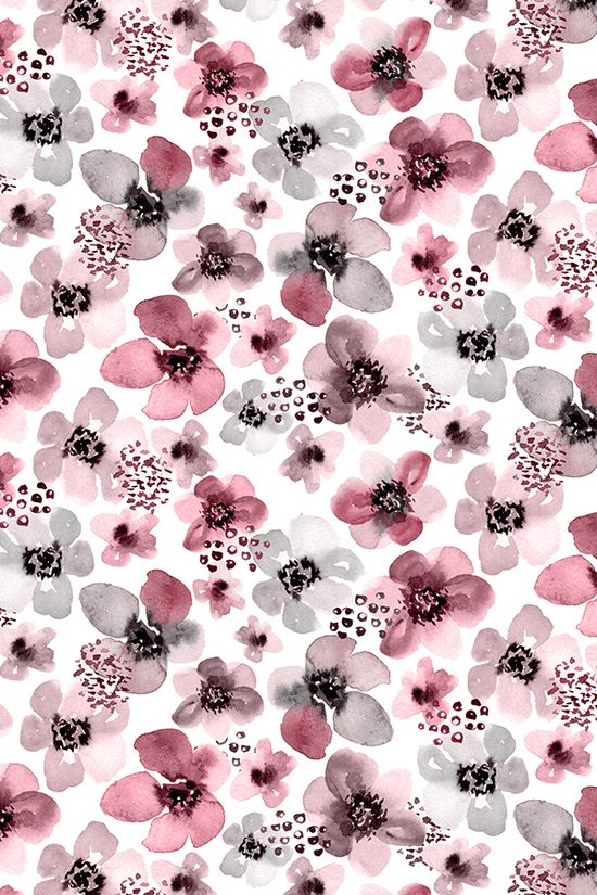 Floral Pattern Wallpaper