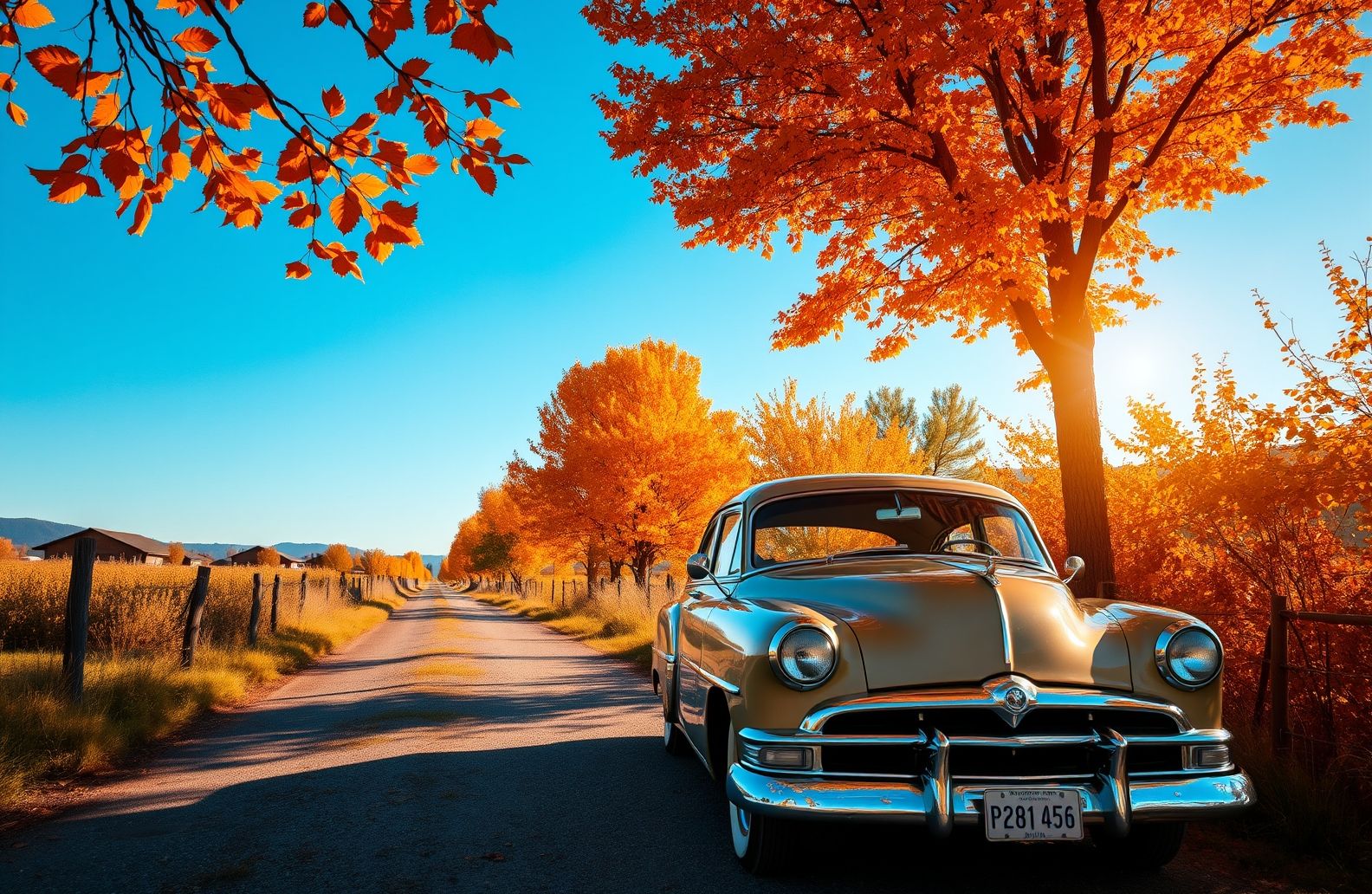 Old Car Wallpaper