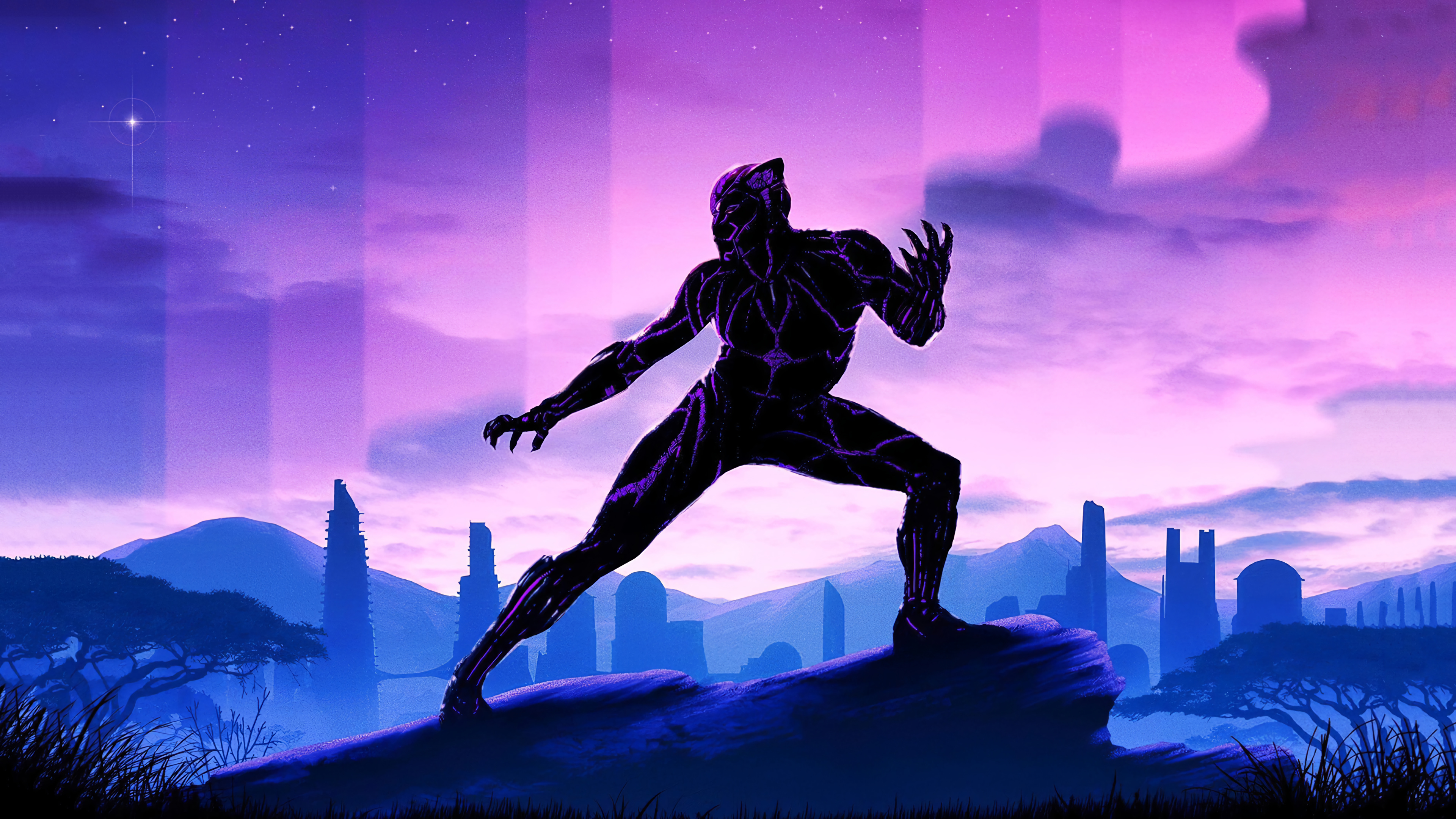Black Panther 4k Wallpaper For Desktop