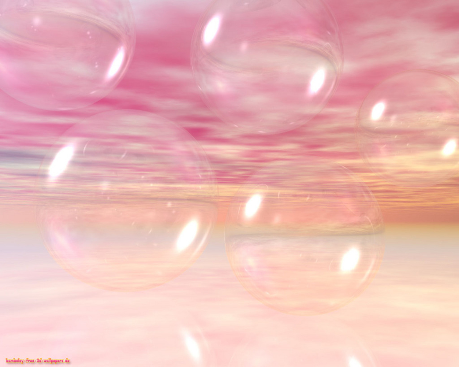 Pink Bubble Floating Pretty Resolution 1600x1200 pixelsuper cool hd