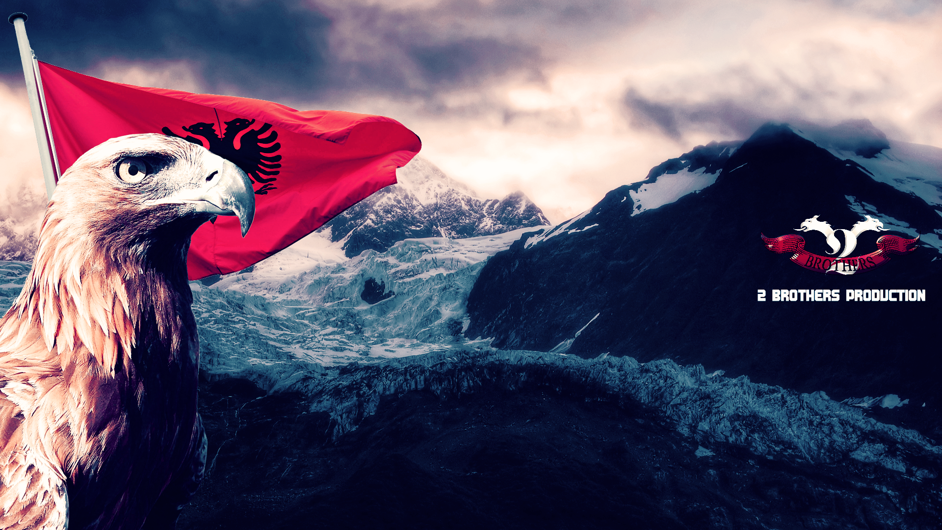 Golden Eagle Albanian Flag Brothers Production Add