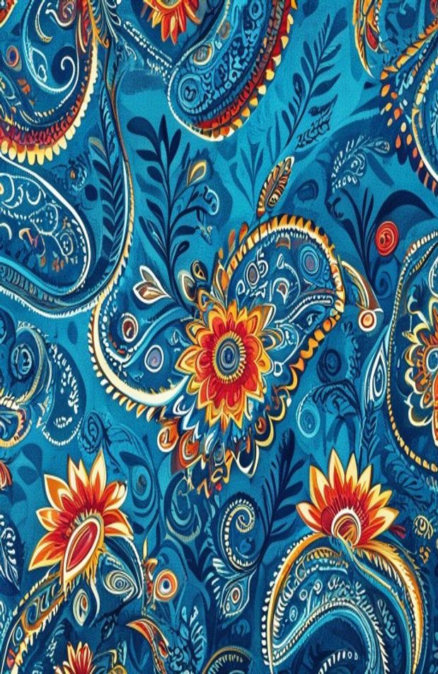 Blue Bandana Wallpaper