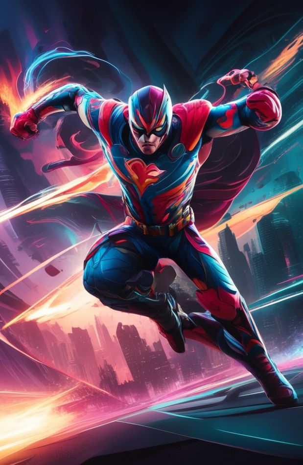 3d Super Heroes Wallpaper