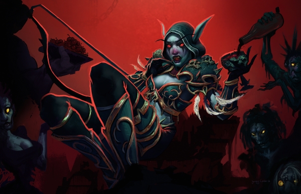 World Of Warcraft Skulls Undead Armor Artwork