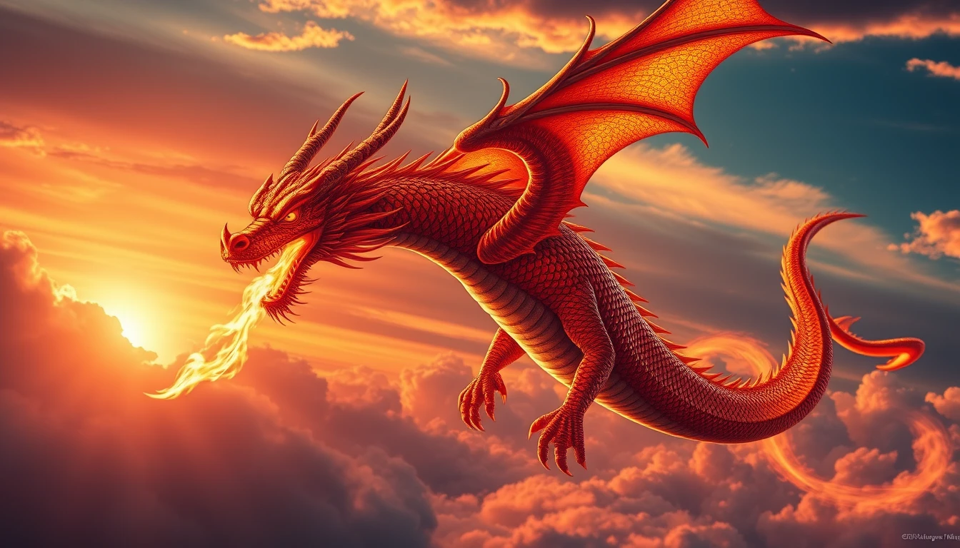 Fire Dragon Wallpaper