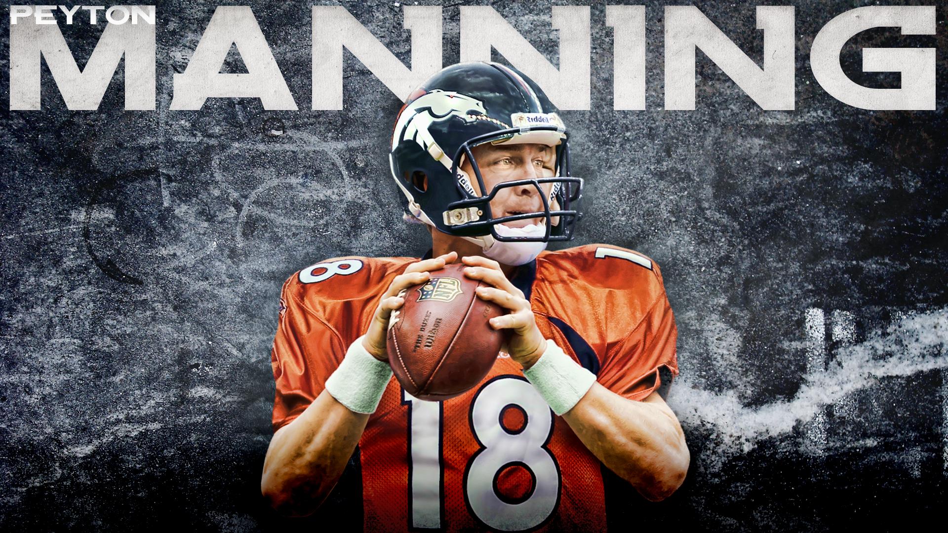 Peyton Manning Denver Broncos Nfl Football Wallpaper Background By