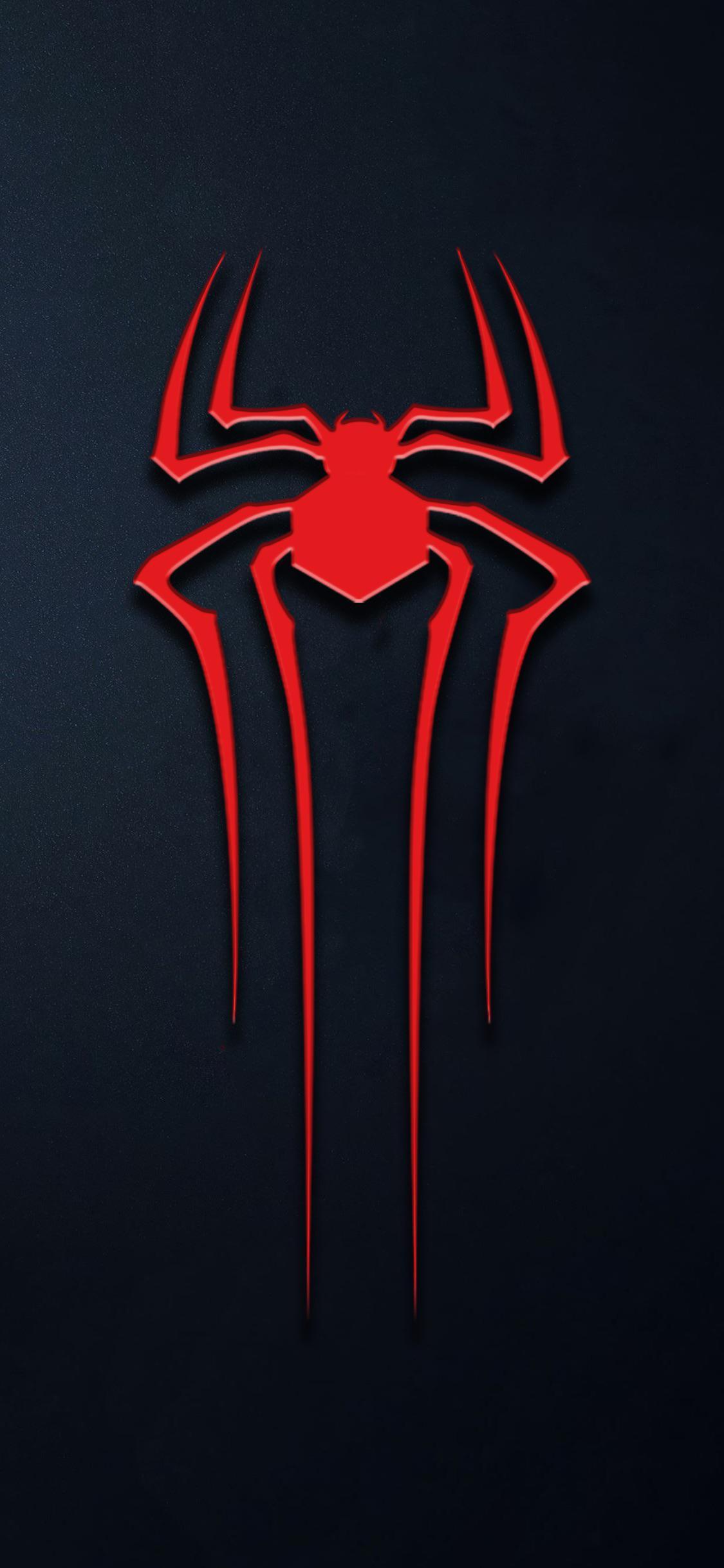 Made A iPhone Wallpaper Of The Three Spider Symbols Together R