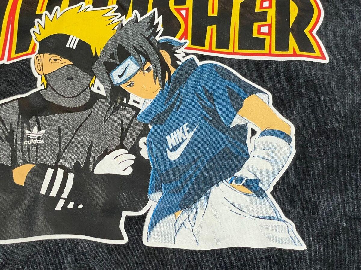 Thrasher Naruto Anime Men S Small Hoodie Hooded Sweatshirt