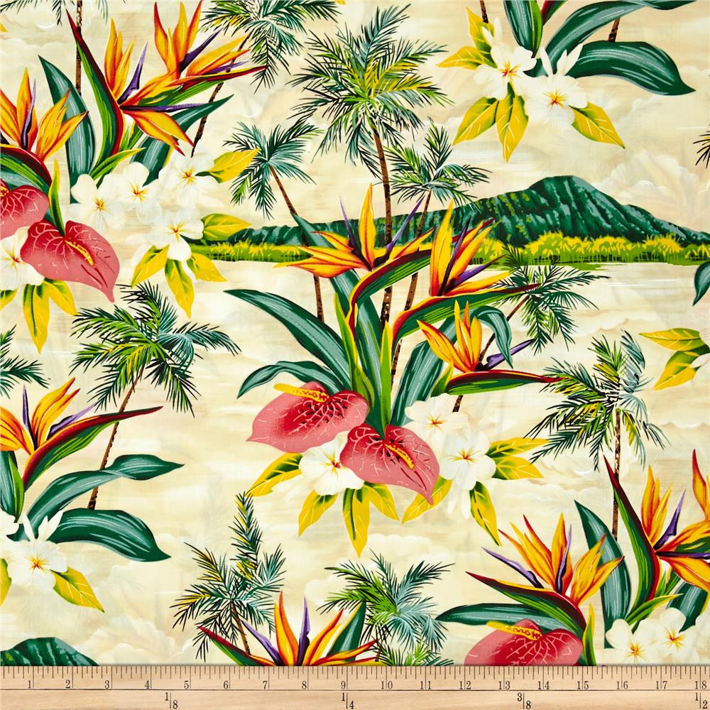 Tropical Pattern Hoffman tropical collection 1000x1000