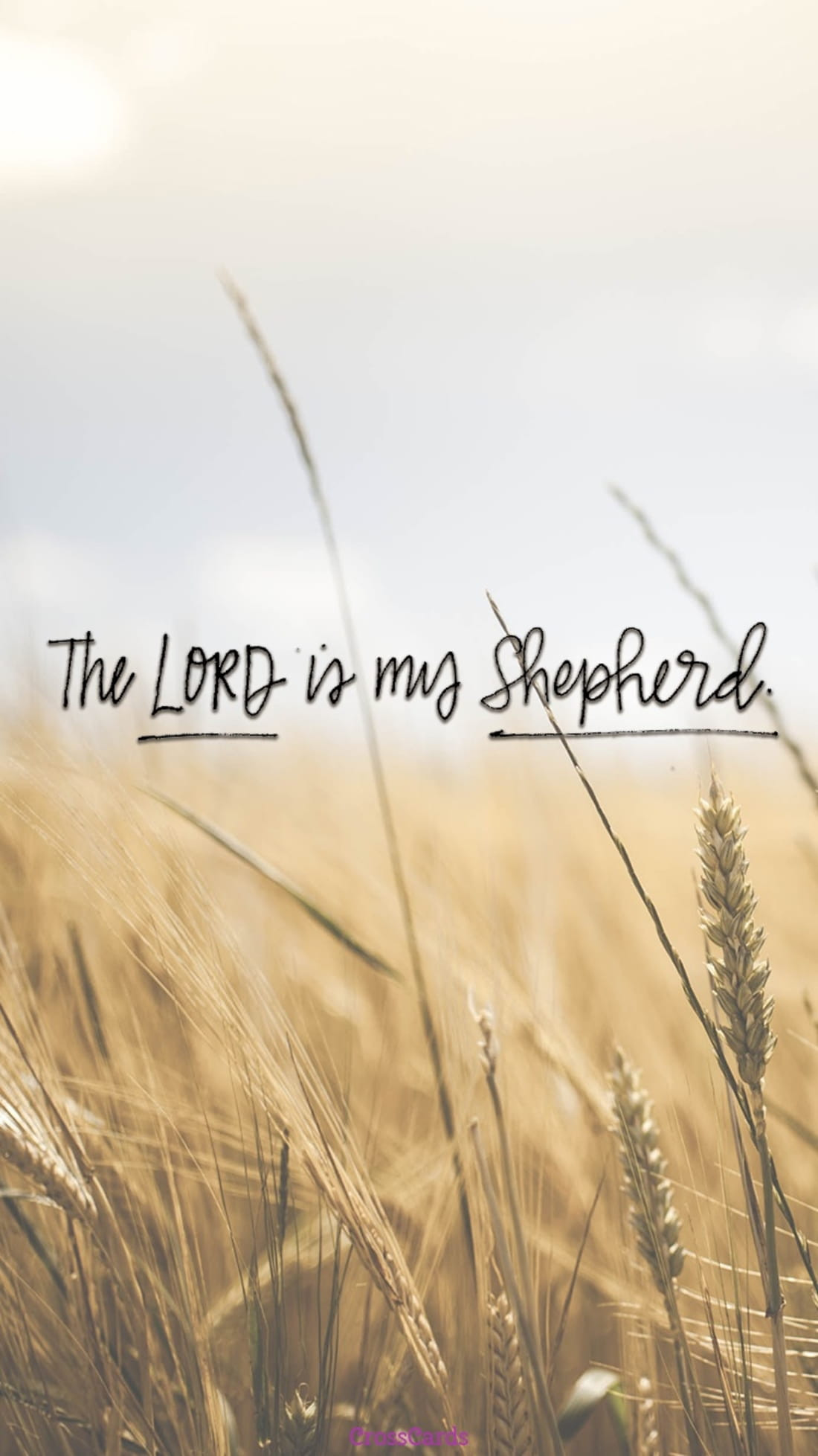 The Lord Is My Shepherd Phone Wallpaper And Mobile Background