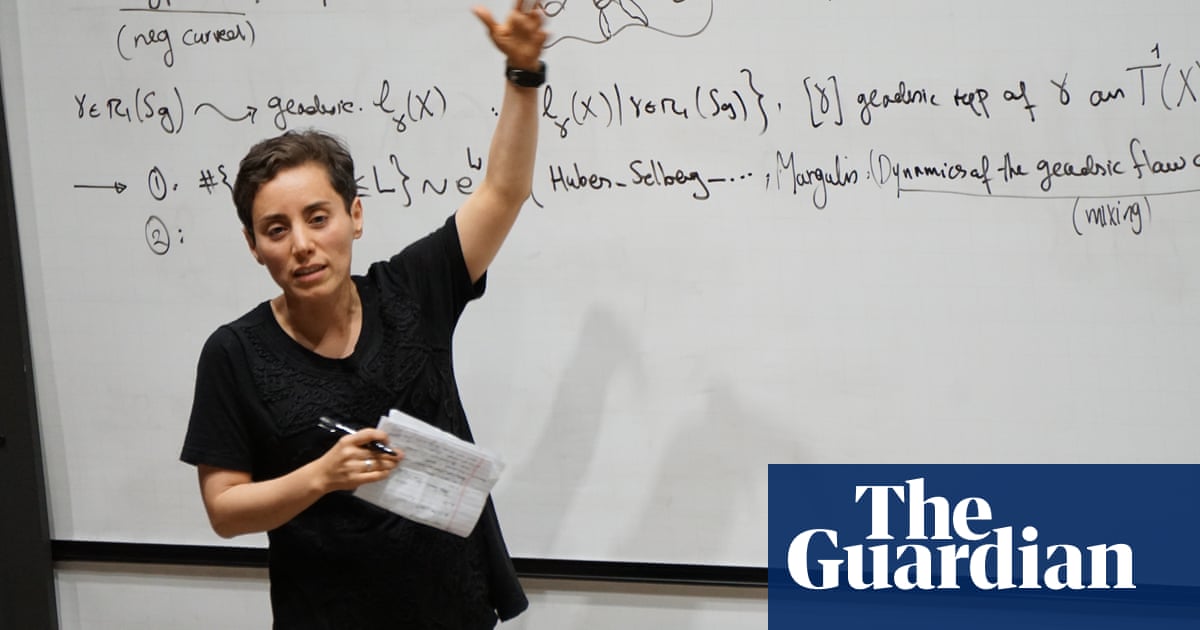 Maryam Mirzakhani Obituary Mathematics The Guardian