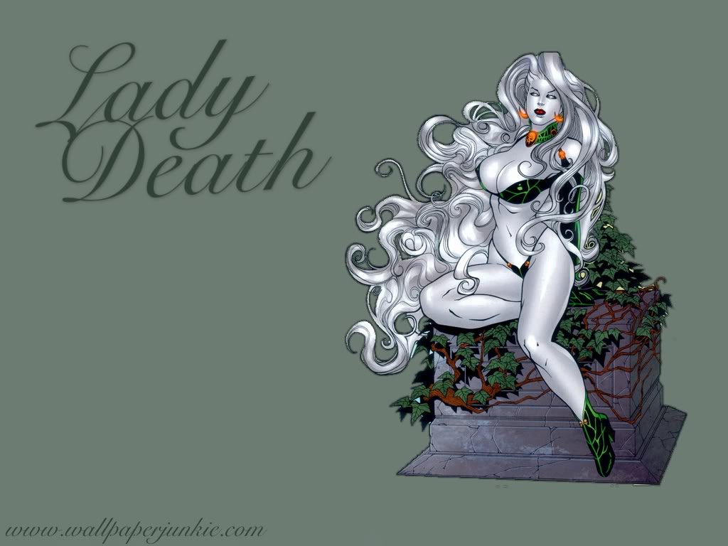 Lady Death Art Wallpaper Desktop Background