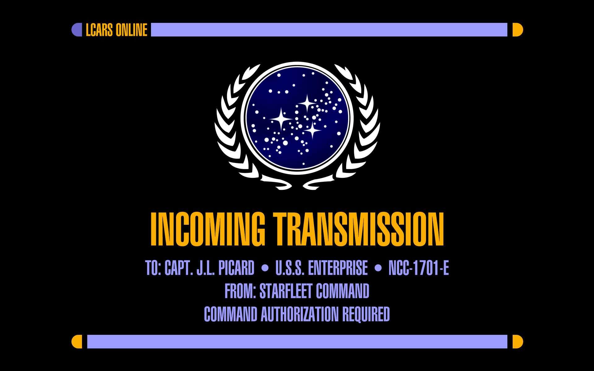 Star Trek Ining Transmission Lcars Links To Site With Lots Of