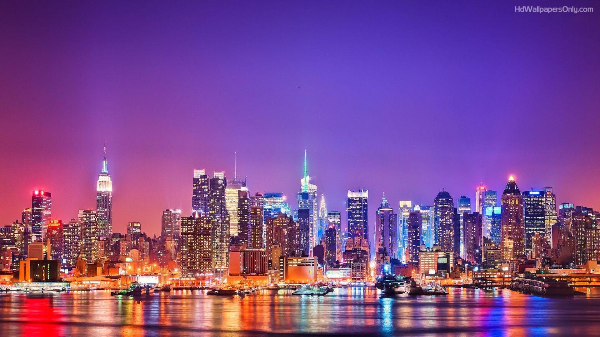 New York City Skyline HD Wallpaper