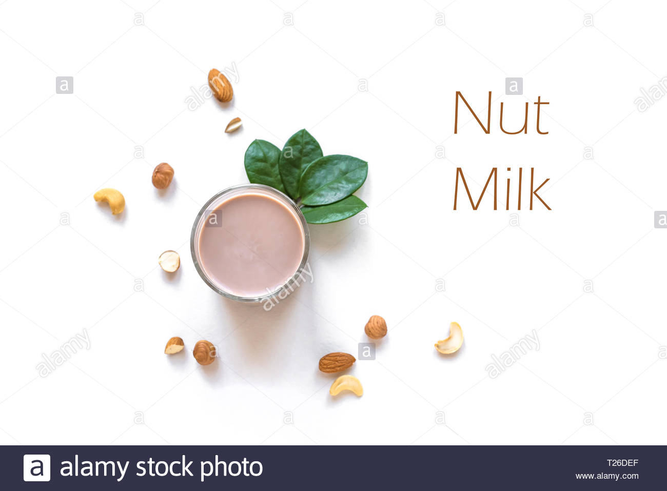 Free download Nut Milk alternative isolated on white background copy