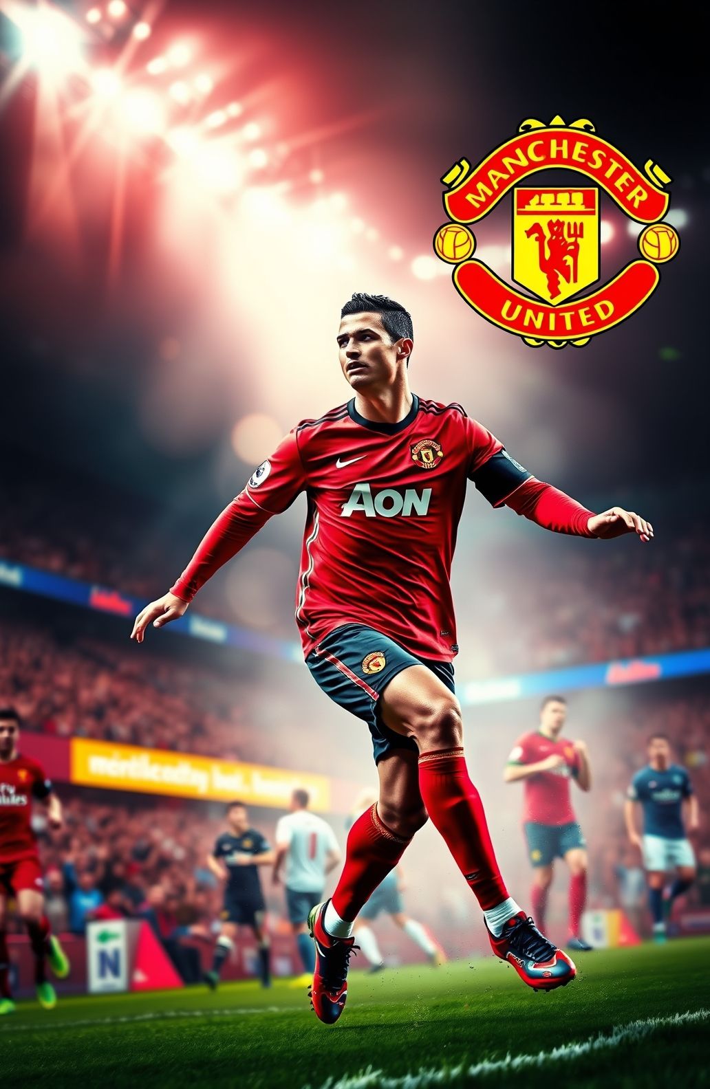 Cristiano Ronaldo Manchester United Wallpaper