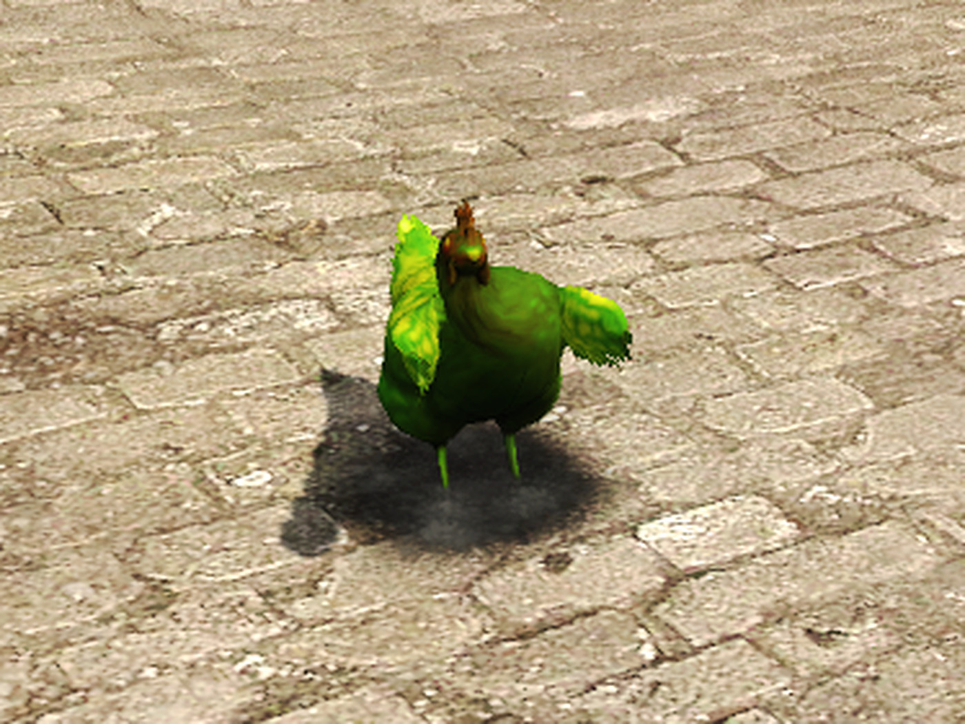 The Green And Ghostly Hens Of Counter Strike Polygon