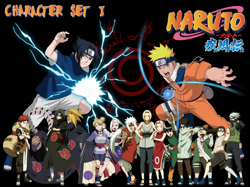 Naruto Character Set I By
