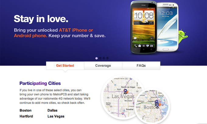 MetroPCS now welcomes unlocked GSM devices on its network Android