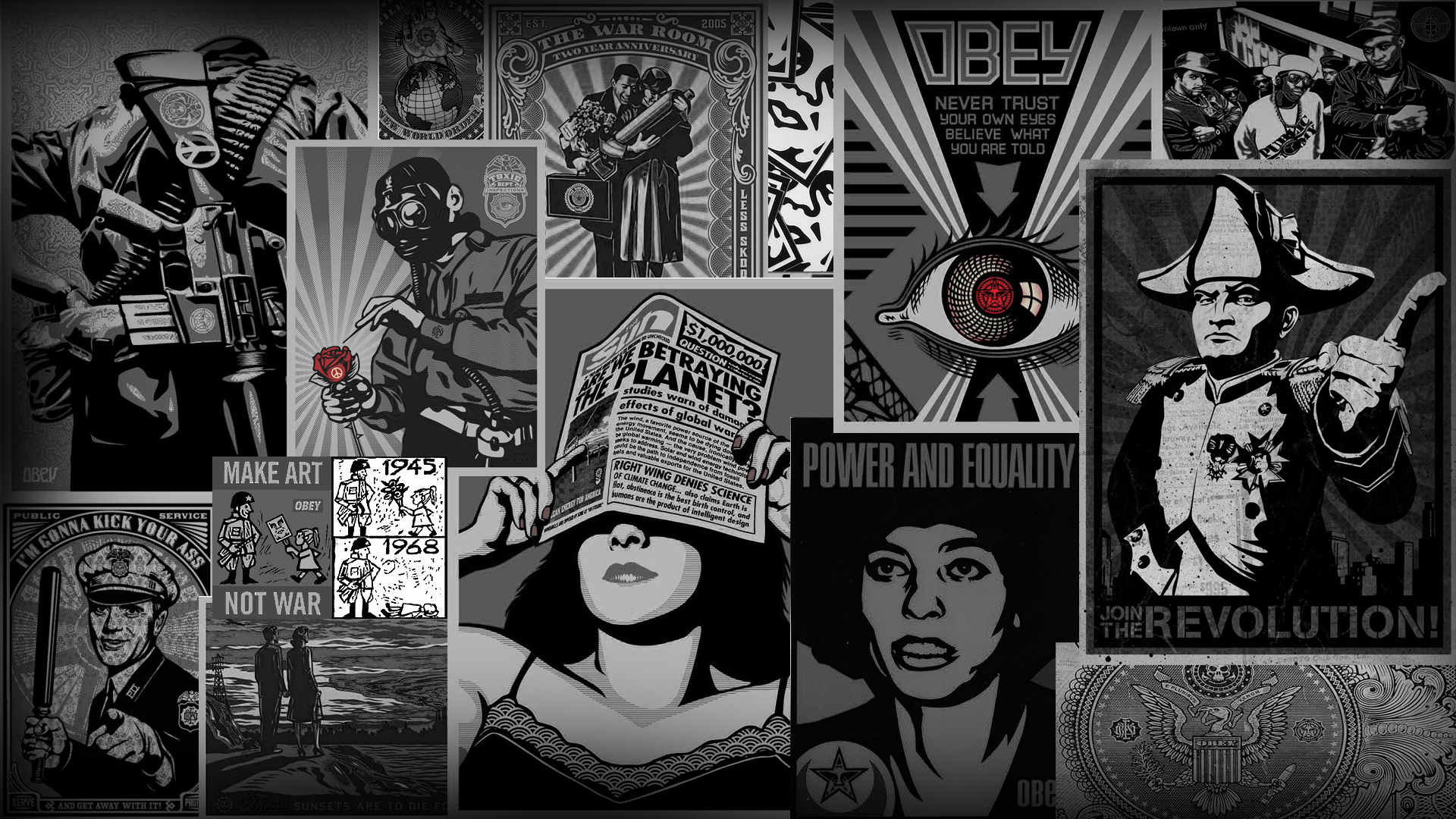 Obey Wallpaper For My Home Thejoyoung Wordpress Tag