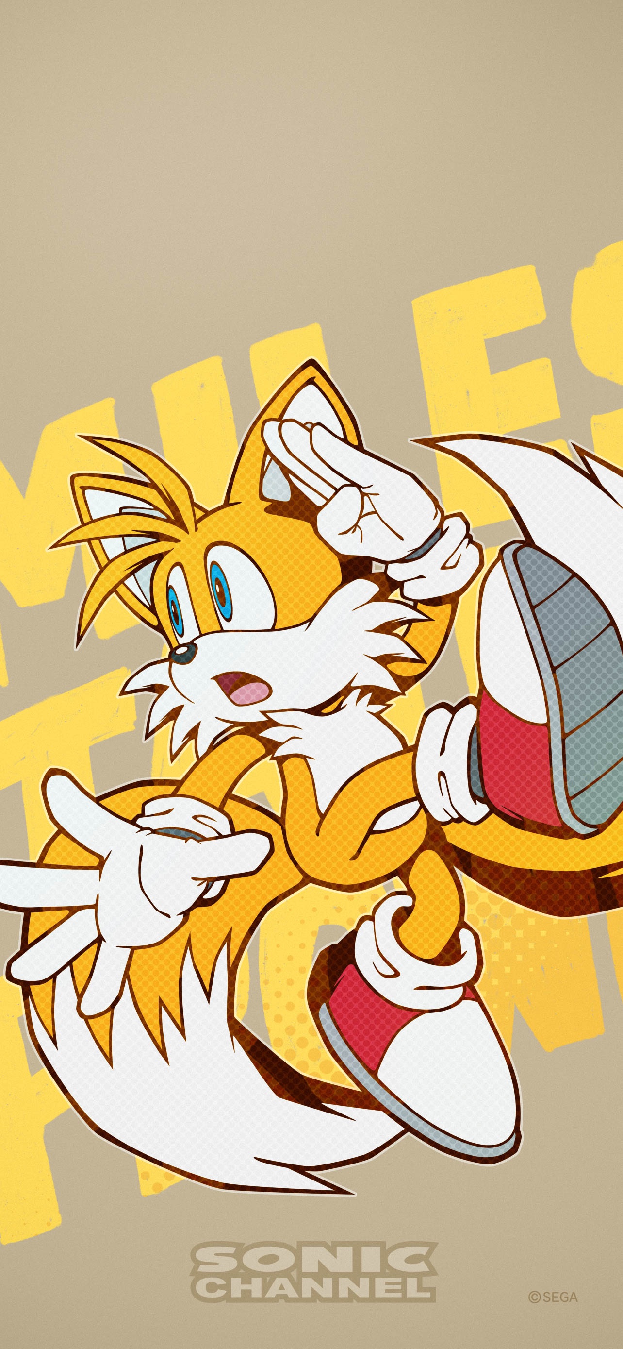 Tails Goes For A Spin In March Sonic Channel Wallpaper