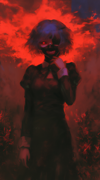 Tokyo Ghoul iPhone Wallpaper