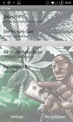 Bigger Weed Money Live Wallpaper Pack For Android Screenshot