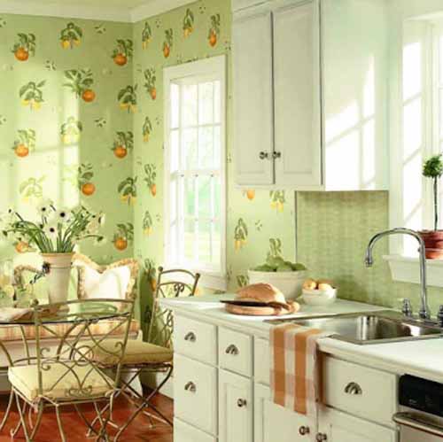 Kitchen Wallpaper Is It for You  Town  Country Living